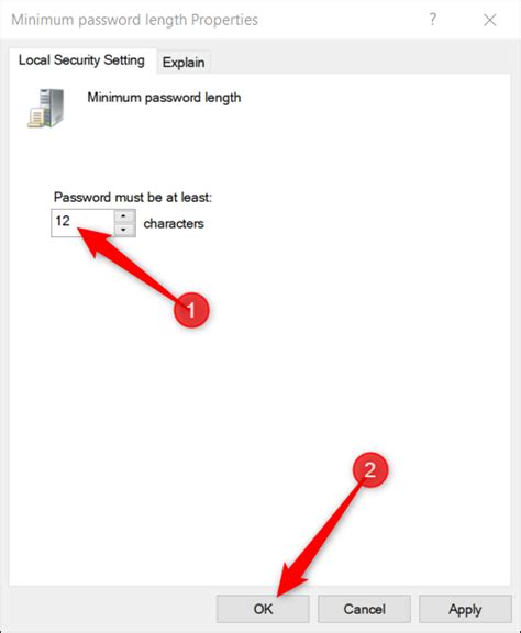 windows smart card password length|pin length policy windows 10.